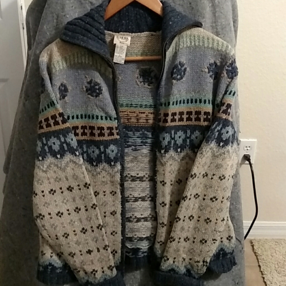 Zippered Cardigan